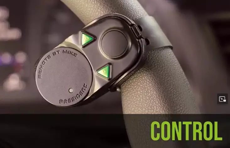 PRESIDENT REMOTE BLUETOOTH MIKROFONI 6-PIN - Mikrofonit radiopuhelimiin - 307119 - 1