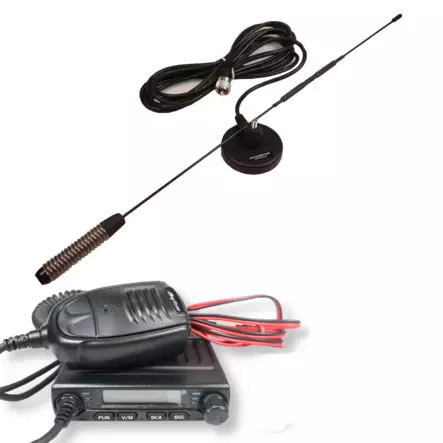 ANYTONE AT-779S RHA68 + SHORT MC201 MAGNEETTI - LYHYT KESKIKELA-ANTENNI JOUSELLA - RHA68 TARJOUSPAKETIT - 140194A - 1
