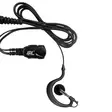 JD-1702C EM2 C-LENKKI HEADSET KENWOOD, WOUXUN, ROXTONE, BAOFENG, ANYTONE - Kenwood 2-pin headsetit - 303162C - 1