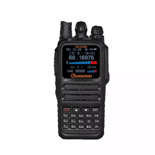 WOUXUN KG-UV8G 2m/4m KÄSIRADIOPUHELIN 70MHz/145MHz TEHO 10W - 4m/2m/70cm amatööriradiot 70-434MHz - 104009G - 1