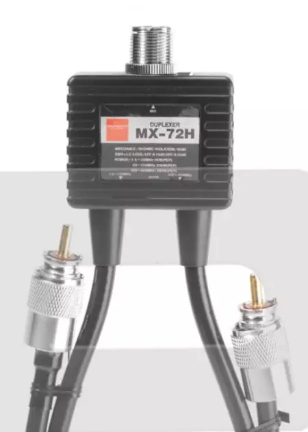 Diamond MX-72H Duplekseri HF/VHF/UHF - Antennijakajat - 611007PL - 1