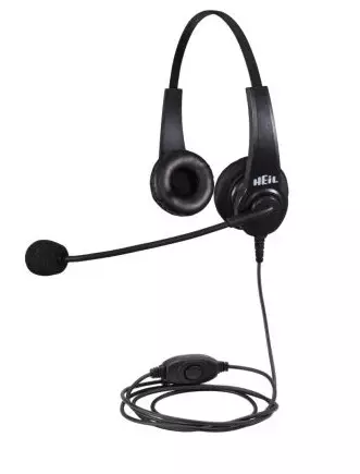 HEIL DUAL HTH-DY-AR YAESU HEADSET 2 x kuuloke - Icom 2-pin kulma headsetit - 303119Y - 1